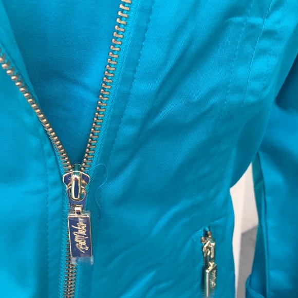 NWT Bob mackie blue jacket size S - Picture 6 of 8